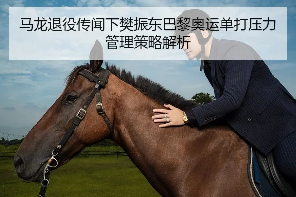 马龙退役传闻下樊振东巴黎奥运单打压力管理策略解析